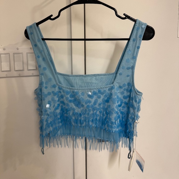 Staud Sequin Jasmin Top - Picture 2 of 3